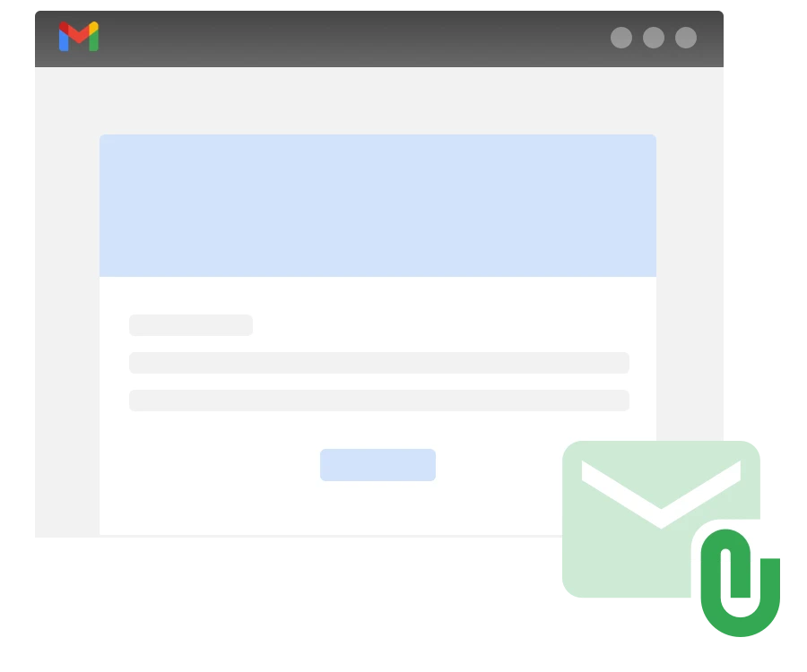 Gmail merge attachments